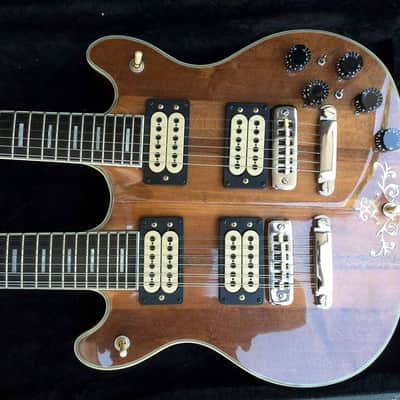 EKO M24 double neck guitar from 80s very rare! top condition, payment with crypto possible image 2