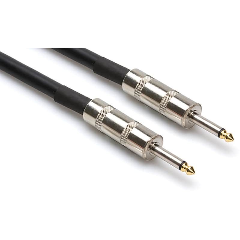 Hosa SKJ-405 REAN 1/4" TS to Same Edge Speaker Cable - 5' image 1