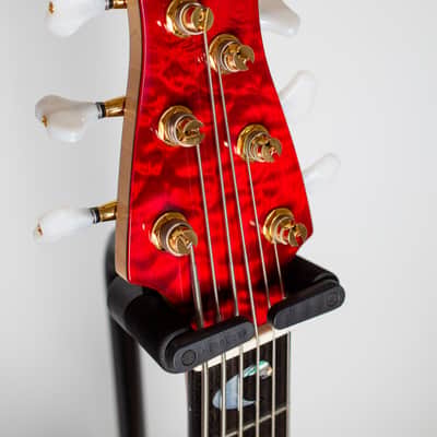 Yamaha TRBJP2 John Patitucci Signature 6-String Bass TRB-JP2 2021 - Transparent Dark Red Excellent Condition **SCOTT'S BASS LESSONS GIVEAWAY WINNER** image 7