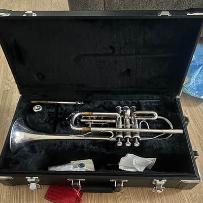 Jupiter 1624S XO Professional C Trumpet 2010s - Silver-Plated image 4