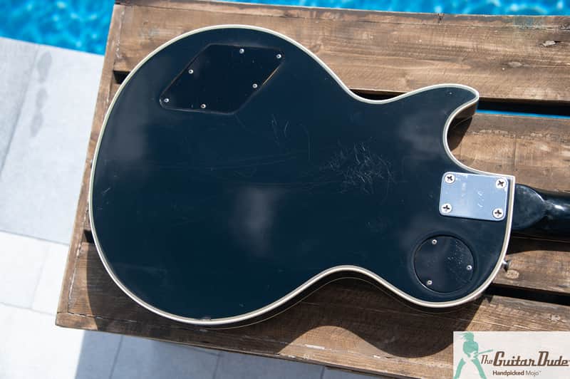 1970's Greco EG480B - Les Paul Custom Style Electric w Ebony