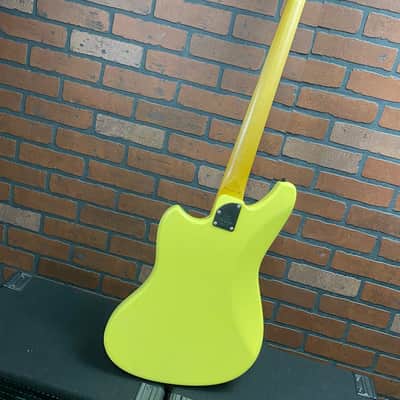 Woodcraft Electric Guitars Bobcat 4 Vintage White Custom Bass 34" Scale image 7