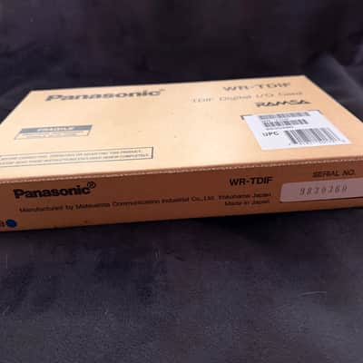Panasonic WR-TDIF Digital I/O Card Ramsa DA7 Mixer Made in Japan NOS image 2