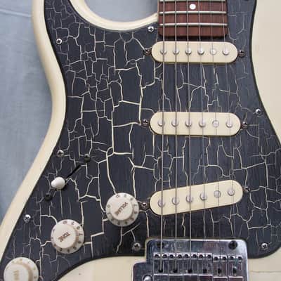 Original 80s left handed Strat strung right handed .... Stewart McDonald neck Clarence " Gatemouth " Brown signed image 6