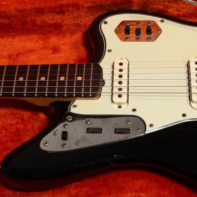 1964 Fender Jaguar - Black - All Original image 12