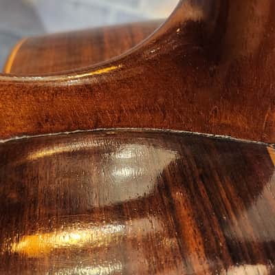 Antique 1920 Juan Pastor Classical Guitarra Natural-Brazilian Rosewood-Restored-Amazing Tone-w/ OHSC image 12