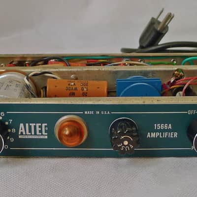 Altec 1566a Tube Microphone Pre Amp Modified From The Record Plant In NYC image 1