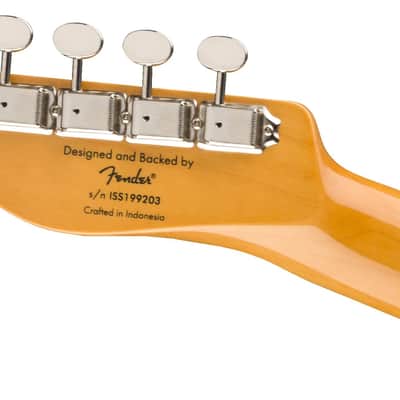 Fender Squier Classic Vibe 50s Telecaster, White Blonde, Maple image 7