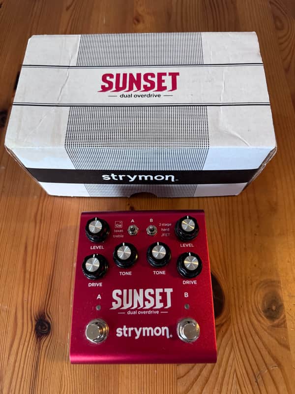 Strymon Sunset Dual Overdrive 2017 - Present - Red image 1