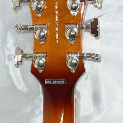 D'Angelico Premier DC Mini 2023 - Iced Tea Burst image 6
