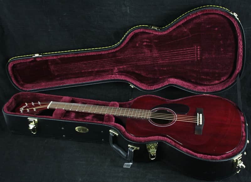 Guild GAD M-120-CH 6-String Concert All-Mahogany Acoustic Guitar w/ HSC Cherry image 1