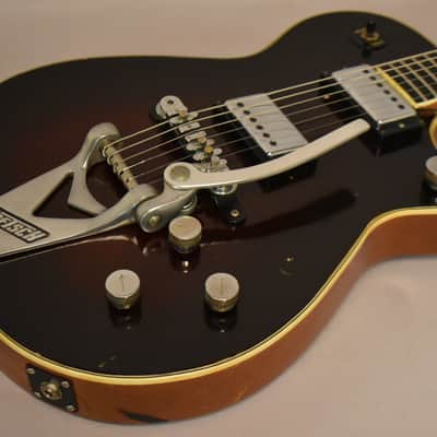 1955 Gretsch Model 6128 Duo Jet Refinished w/OHSC image 9