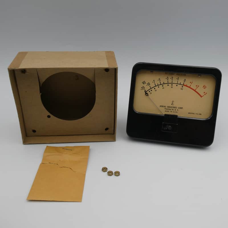 Robins VU dB Meter for Ampex 350 351 VU-100 image 1