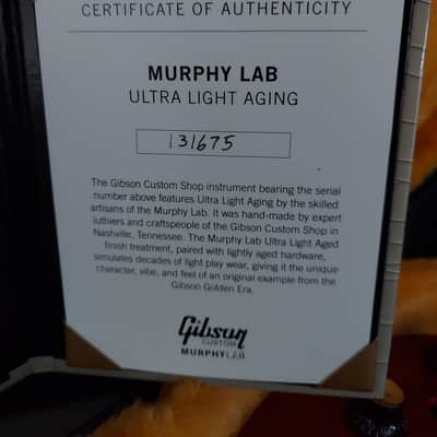 2023 Gibson Custom Shop Murphy Lab Ultra Light Aging '61 Reissue ES-335 (A-40) image 7