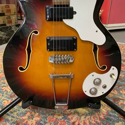 Mosrite Celebrity 60s Sunburst Guitar image 2