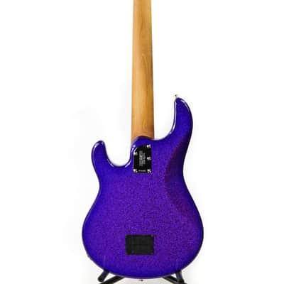 Ernie Ball Music Man StingRay 5HH Special - Violet Sparkle Burst - K09686 image 11