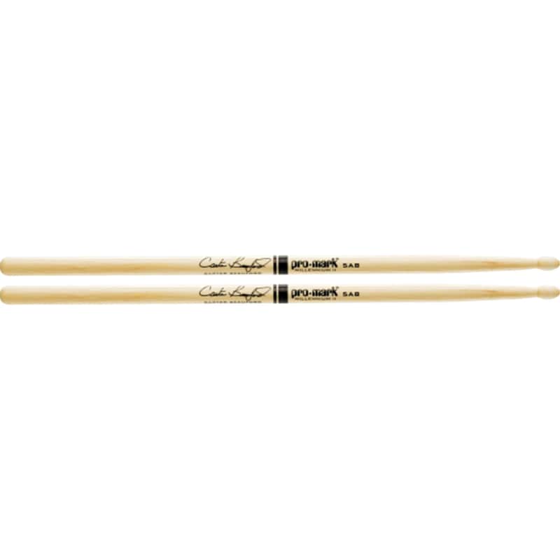 Promark TX5ABW Baguettes de batterie hickory olive ovale image 1
