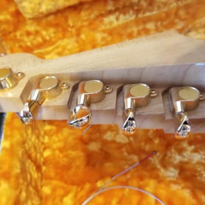 Pentasystem Pentaula 5-string electric mandola  1990s sunburst image 6