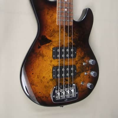 G&L L-2000 2018 Namm one-off/sunburst over buckeye burl image 2