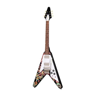 Epiphone Jimi Hendrix Limited Edition "Love Drops" Flying V w/ Hardshell Case image 2