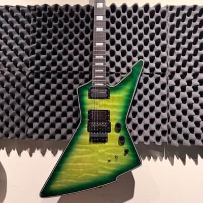 Schecter Guitar Research E-1 FRS - Green Burst image 1