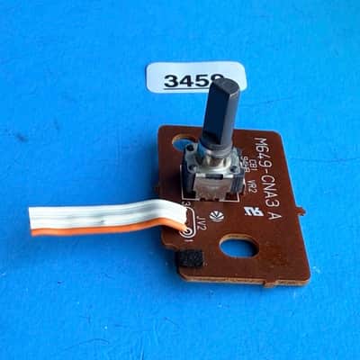 CASIO LK-92TV Lighting Keyboard Part: MIC Volume Board PCB M649-CNA3 image 6