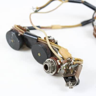 1963 Fender Jazzmaster Wiring Harness CTS Pots, Switch, Wires ~All Original~ USA 1960s Pre-CBS L-Series image 4
