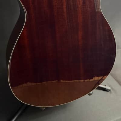 Yamaha TAS1E TransAcoustic Folk Acoustic-Electric Guitar Gloss Natural w/ Soft Case (134) image 11