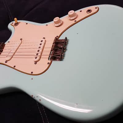 Fender Duo Sonic 60's Surf Green Pre CBS image 6