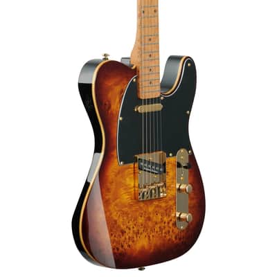Michael Kelly MK50MBBMSN Mod Shop 50 Duncan Quilt Maple Top Swamp Ash Body Roasted Maple Neck 6-String Electric Guitar image 3