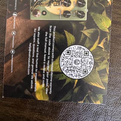 Walrus Audio Lore Reverse Soundscape Generator Limited Edition - Onyx Series 2023 - Onyx image 4