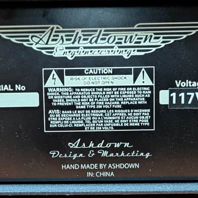 Ashdown RM MAG 420 Rootmaster 420W Bass Head 2010s - Black image 6