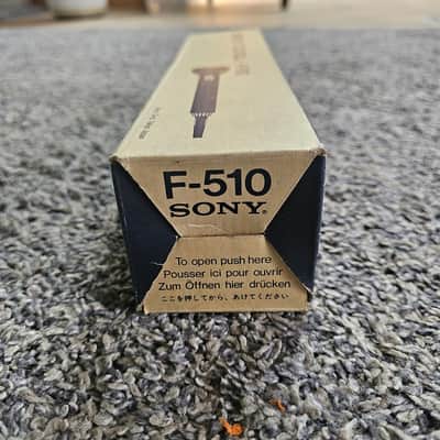 Sony F-510 Dynamic Microphone 1990s - Silver image 8