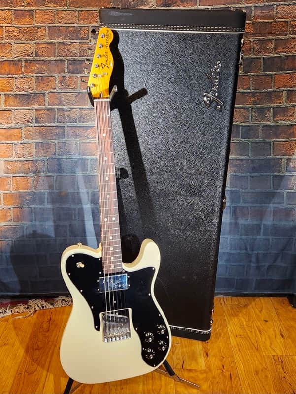 Fender 2022 American Vintage II '77 Telecaster Custom Rosewood Fretboard Olympic White