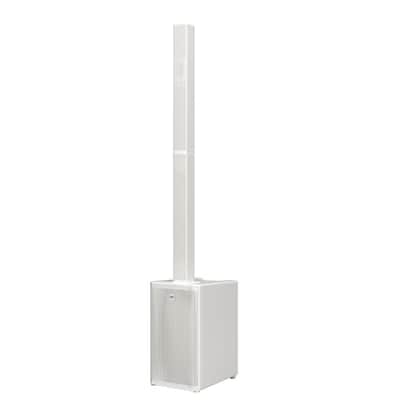 2xRCF EVOX J11 Active 3500w 12" Three-way Column Array White + 2x Covers + XLRs image 2