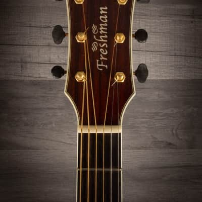 USED - Freshman FA500DCE Solid Sitka Spruce image 8