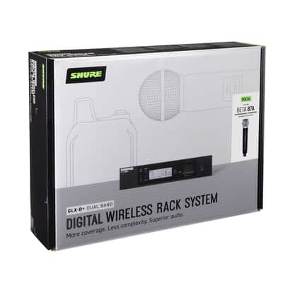 Shure GLXD24R+ con Beta 87A Sistema Wireless image 5