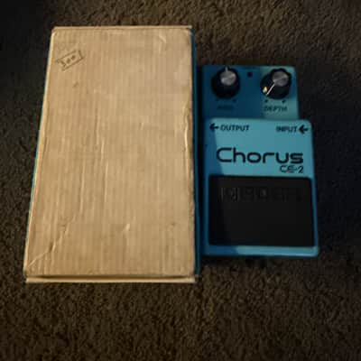 Boss CE-2 Chorus (Green Label) 1984 - 1988 W/ Original Box & Power Supply image 8