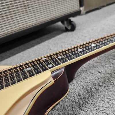 Gibson A3 mandolin 1919 - Ivory (White top) with case image 21