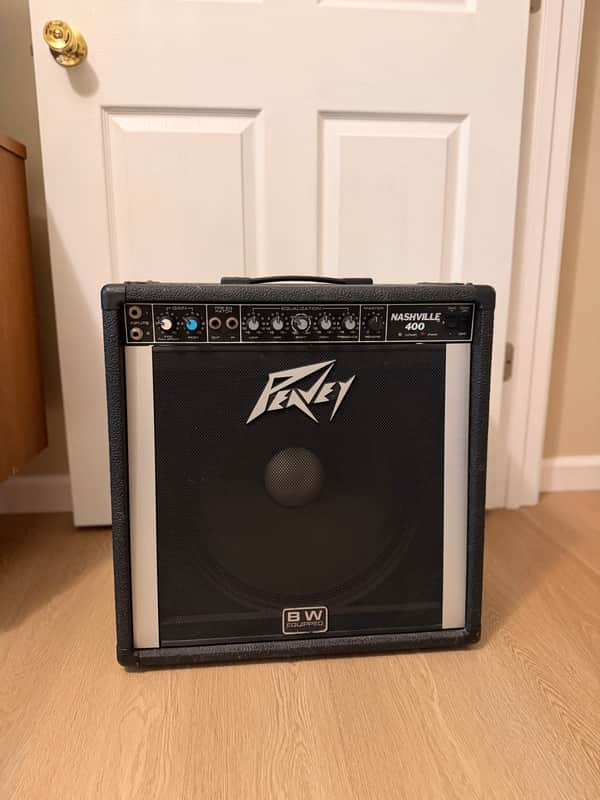 Peavey Nashville 400 210-Watt 1x15" Steel Guitar Combo 1990s - Black image 1