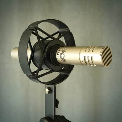 Vintage Pair AKG C-451e with new CK-1 capsule H-51 shock mount, H-15 swivel mount image 6