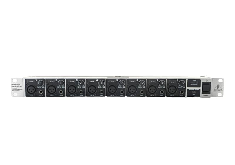 Behringer ADA8000 AD/DA with Black Lion Premium Mod image 1