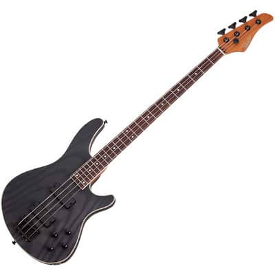 Schecter C-4 Standard 4-String Bass Guitar - Charcoal Satin image 3