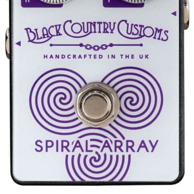 Laney Black Country Customs Spiral Array Chorus Guitar Effects Pedal image 1
