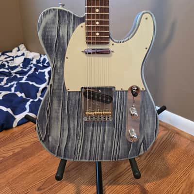 Fender American Performer Sandblasted Telecaster - Denim Blue image 2