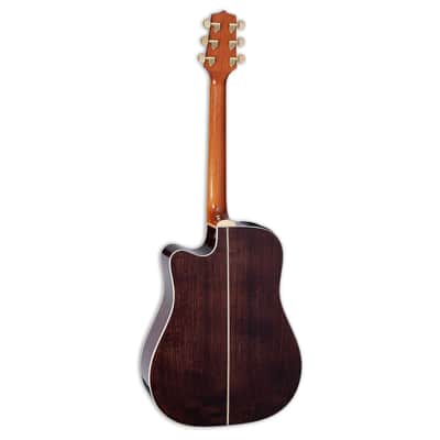 Takamine GD71CE-BSB Electro-Acoustic Dreadnought  - Laurel Fretboard, Brown Sunburst image 5
