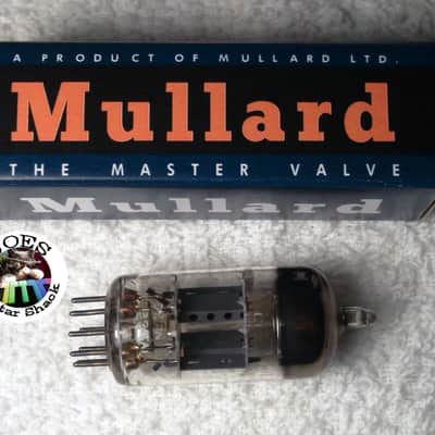 60s Mullard 12AT7 Blackburn Britain Smooth Plate Tube, Like New Super Strong Rate 6000/6000=104% #058 image 4