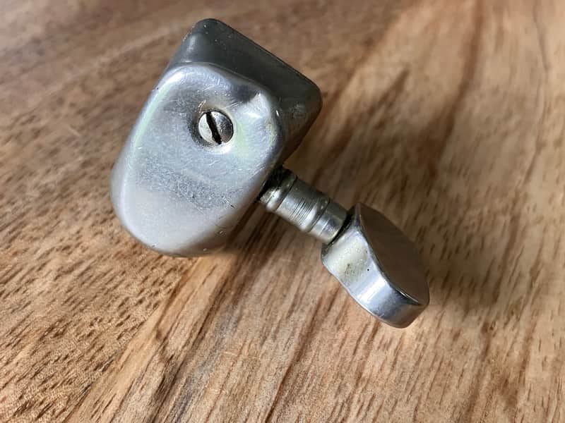 Single 1960s Burns Van Ghent Guitar Machine Head Tuner Bass side Eko Vox Gretsch image 1