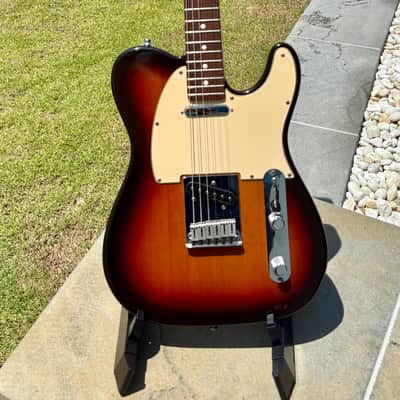 1988 Fender American Standard Telecaster USA – 3-Tone Sunburst – Fender Noiseless Pickups image 2