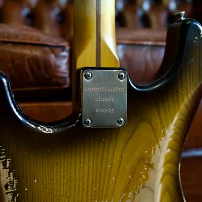 Constantin Guitars Sweetcaster Classic #0005 - 2-Tone Burst 3.7kilos !!!VIDEO!!! image 10